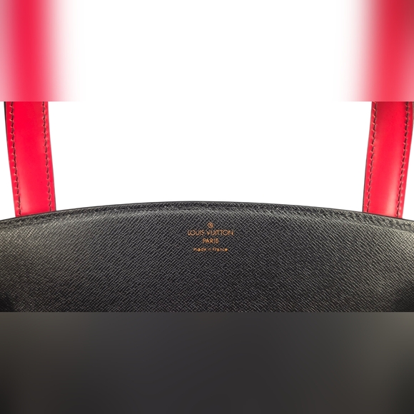 LOUIS VUITTON Epi Bicolor Varenne Hand Bag Black/Red - With COA - Picture 3 of 16